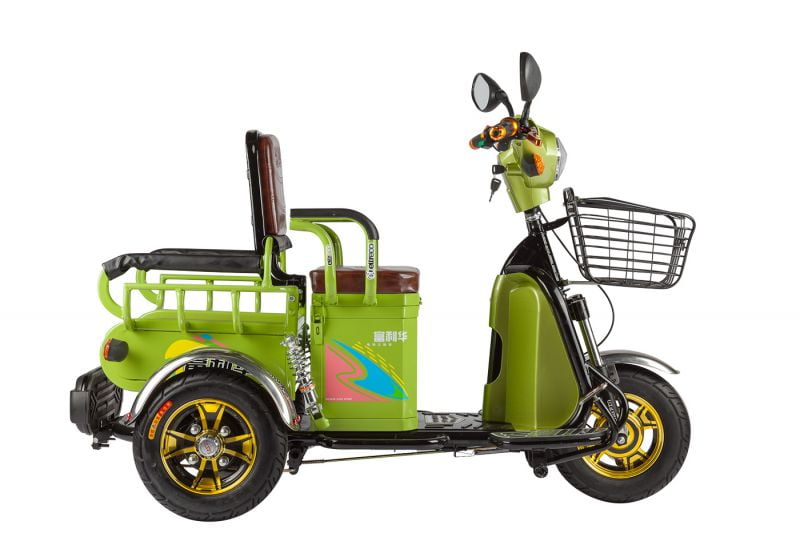 Электроскутер Trike 500W - электротрицикл Greengo V3 500W